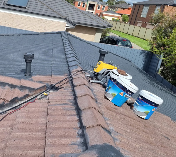 Concrete Tiled Roof Painting Melbourne